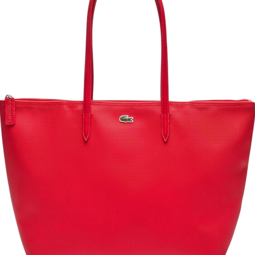 Lacoste Women's Red Tote Bag